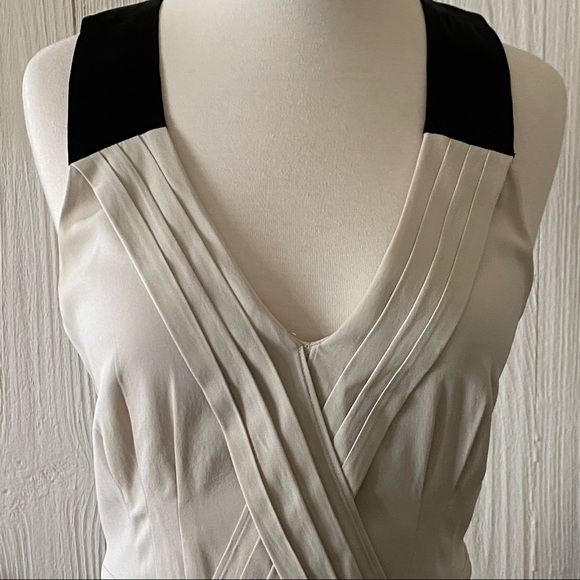 Banana Republic Monogram Collection Form Fitting Silk Dress Size 4 - Picture 7 of 14